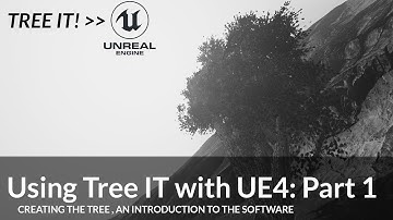 Using Tree IT! with UE4: Part 1(introduction to the software and creating our first tree!)