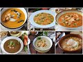 SOPAS Y CREMAS PARA EL FRÍO, 6 RECETAS FÁCILES Y DELICIOSAS!!