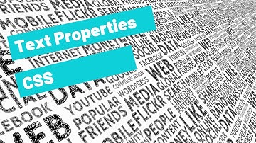 CSS Text Property | Text Property In CSS | In Urdu/Hindi | #22 | Text Formatting Properties