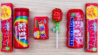 Huba Bubba Bubblegum Wrappers and Mentos Sweet Crinkles Relaxing ASMR Video