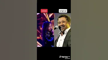 طفلة اجنبية تقلد اغنية الشاب خالد 
