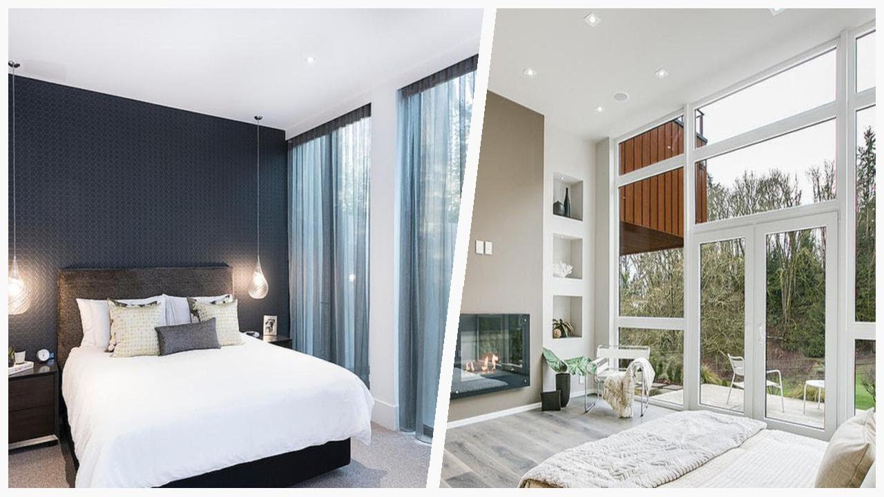 75 Huge Gray Floor Bedroom Design Ideas 