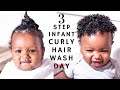 Infant Curly Hair Routine: How To Style Infant Hair