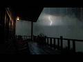 Soft Rain So Relaxing It Feels Unreal | Thunderstorm in Foggy Forest
