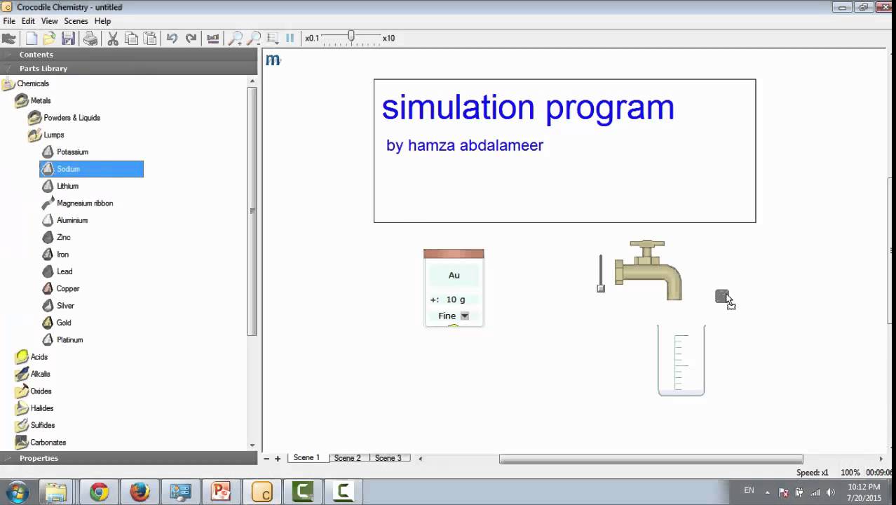Download free Crocodile Chemistry