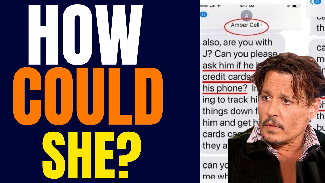 SHOCKING TRUTH REVEALED Amber Heard Johnny Depp PRIVATE Text Messages