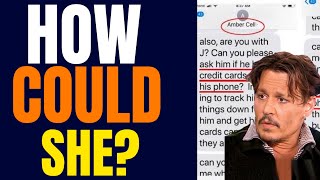 SHOCKING TRUTH REVEALED - Amber Heard Johnny Depp PRIVATE Text Messages LEAKED | The Gossipy