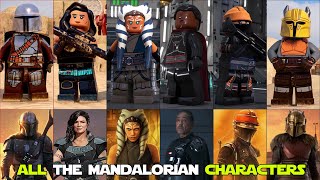 All The Mandalorian Characters - In Lego Sets and Videogames!