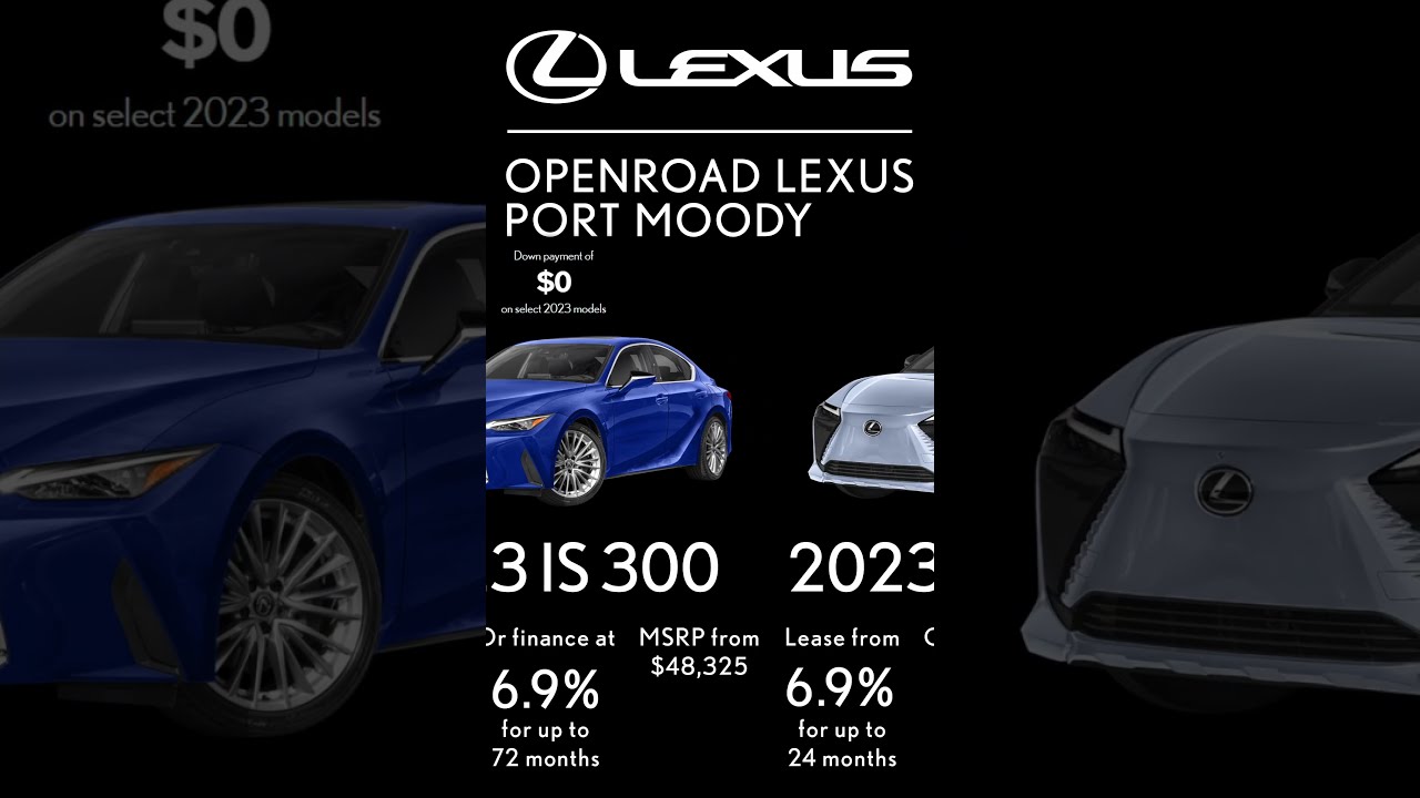 Your Complete 2023 Lexus Model Lineup Is Here And Ready To Test Drive Offers End August 31st