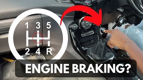What is Engine Braking? How To Stop Your Car Without Using Brakes