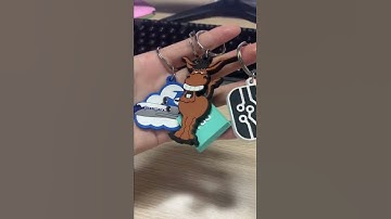 Custom Colorful 3D Cute Lovely Cartoon Logo Silicone PVC Rubber Keychain  Sue  0705