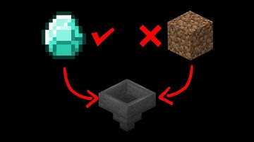 How to make a HOPPER ACCEPT SPECIFIC ITEMS! Easy way