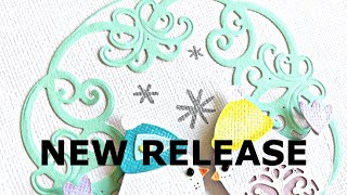 Spellbinders | Christmas Flourish Release | Joy Flourish Doily + Sugarplum Tweets