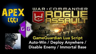 WAR COMMANDER ROGUE ASSAULT ( GameGuardian Lua Script Hacks ) screenshot 1