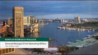 General Manager/Chief Operating Officer Career Opportunity at The Center Club