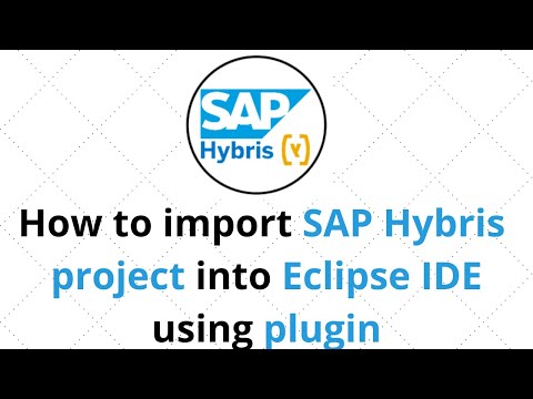 How do you import SAP Hybris project into Eclipse IDE using plugin?