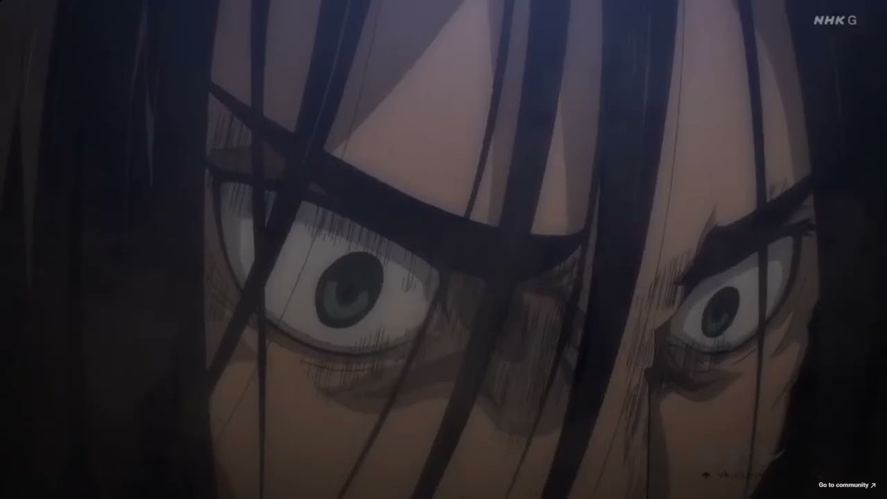 Episódio 87 de Attack On Titan traz confissão de Eren para Mikasa