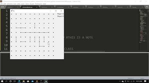 Python Game Dots and Boxes