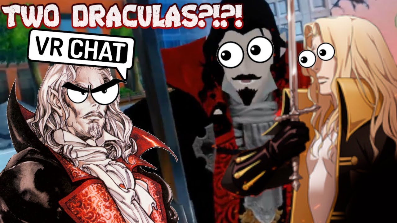 Dracula and his son Alucard Play Vrchat! 