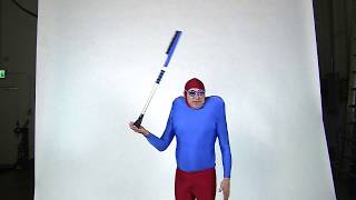 Balancing objects on your hand and face!