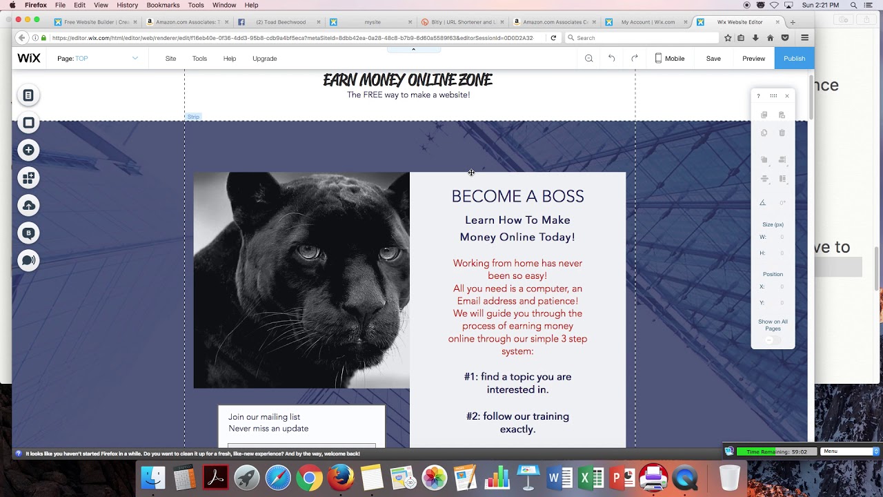 How To - Make An Amazon Affiliate Based Wix Website For FREE
