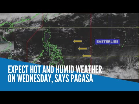 Expect hot and humid weather on Wednesday, says Pagasa