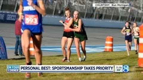 Personal best: Sportsmanship takes priority