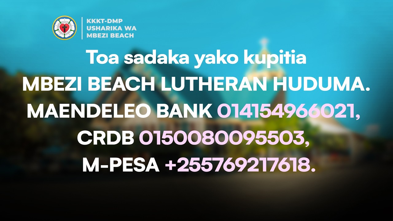 Ibada Ya Morning Glory, Alhamisi 26.02.2026.