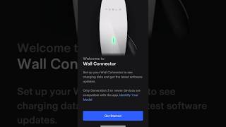 Tesla Wall Connector JUST Added To iPhone App - Check It Out! #tesla #teslamodely #shorts