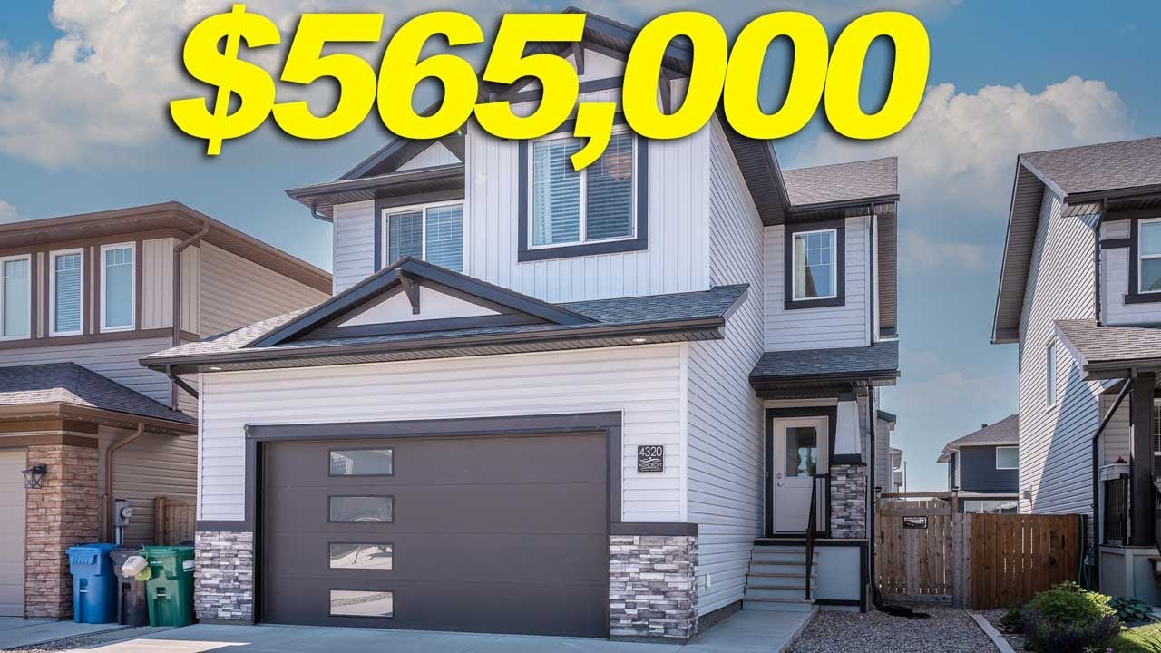 Tour an UPGRADED $565,000 Single Family Home in Lethbridge, Alberta
