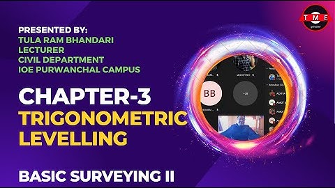 3. Trigonometric levelling (Part 2) | Basic Surveying II | IOE