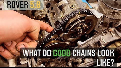 (PT.II) What Do GOOD Range Rover/Jaguar 5.0 V8 Timing Chain Look Like?? (Owner Was Lucky?)