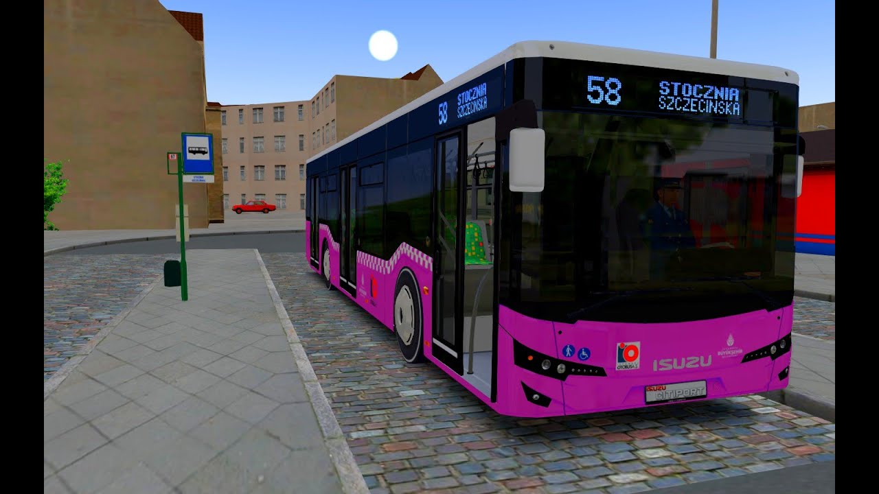 OMSİ 2 // ISUZU CİTİPORT İLE 58 HATTI // FIKCYJNY SZCZECIN 2.51