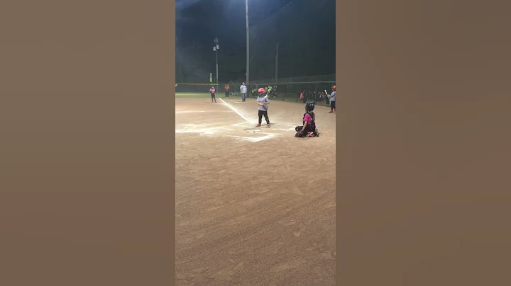 5 year old home run in 8u game. 2nd one of the night.