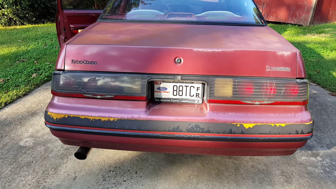 1988 Thunderbird Turbo Coupe purrrrrr.