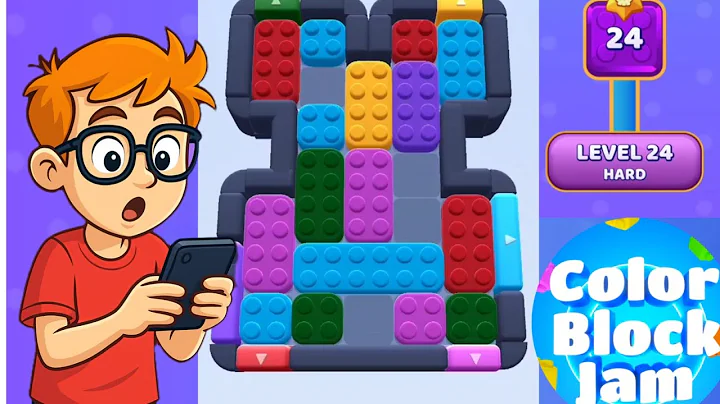 Color Block Jam Level 24 Solution Walkthrough