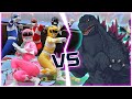 Годзилла против Повер Рейнжеров Godzilla vs. the Mighty Morphin Power Rangers КТО КОГО