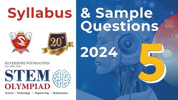 SilverZone STEM Olympiad class 5 Syllabus and Sample Paper