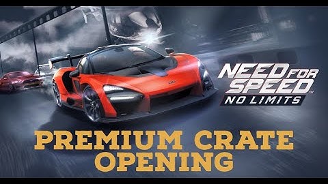 40+1 PREMIUM CRATES OPENING | Need for Speed NO LIMITS