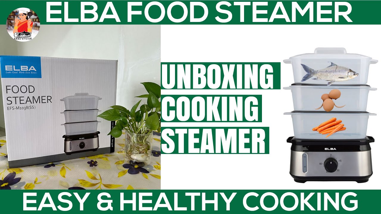 Unboxing my cooking steamer |ELBA [Steam Chicken & Eggs] | Multi cooker ...