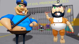 BARRY PRISON RUN! But BARRY is BABY BOBBY! #roblox #obby