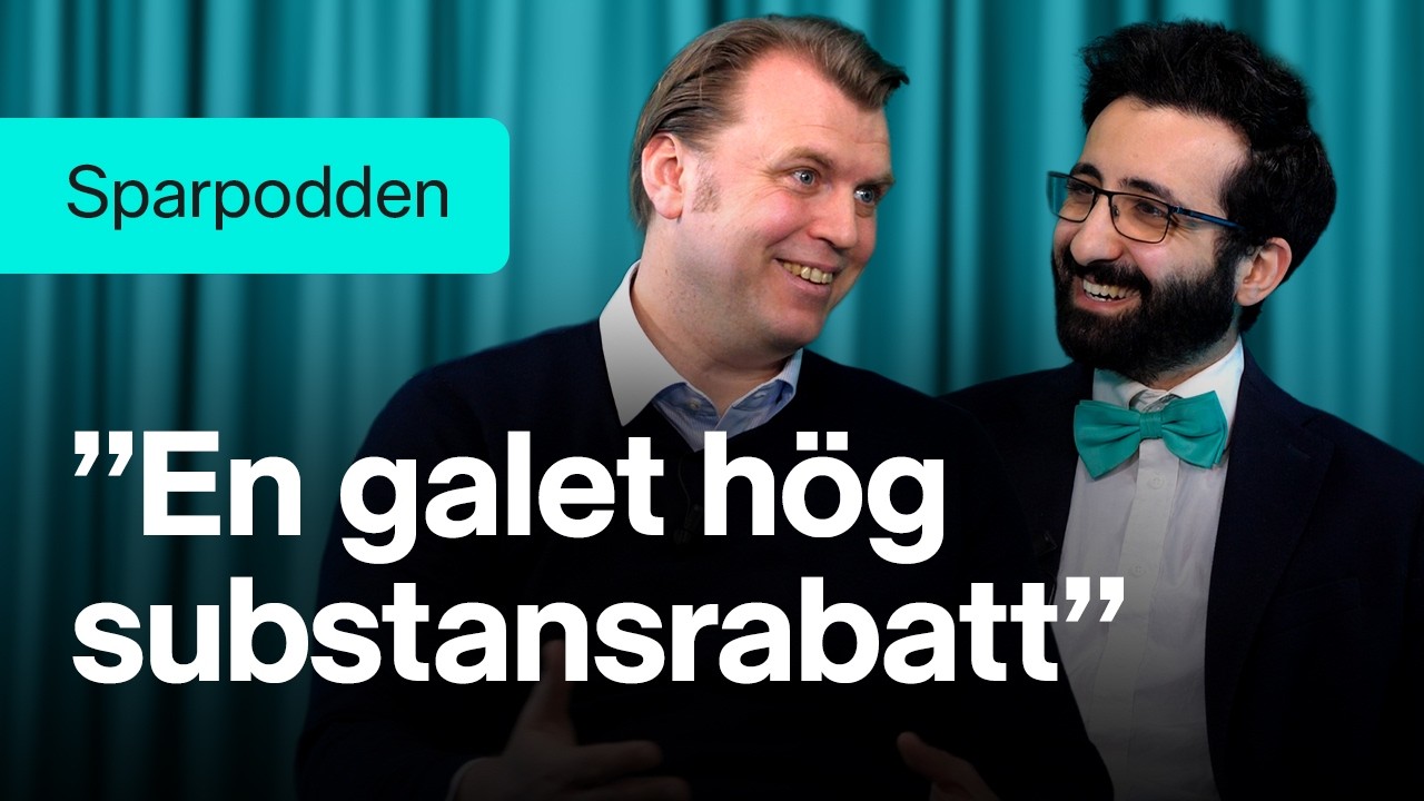 "50% rabatt" på substansen i aktien | Sparpodden 577