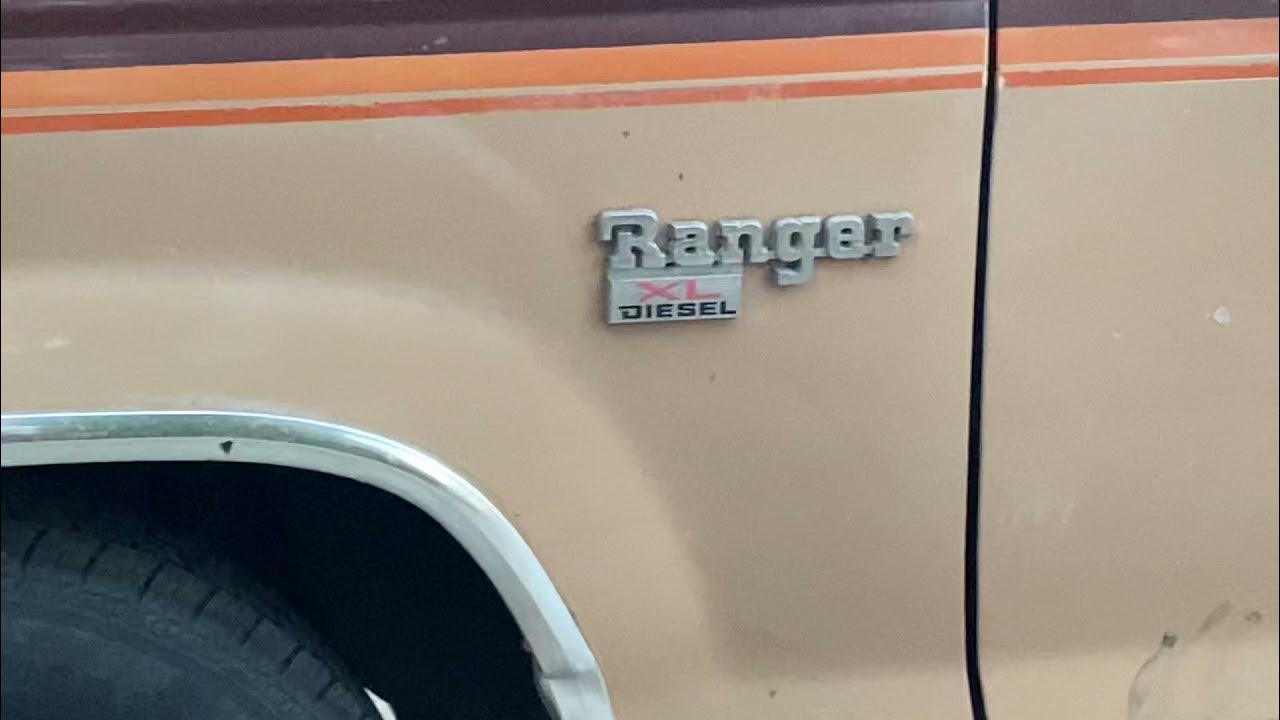 1983 ford ranger Perkins diesel - YouTube