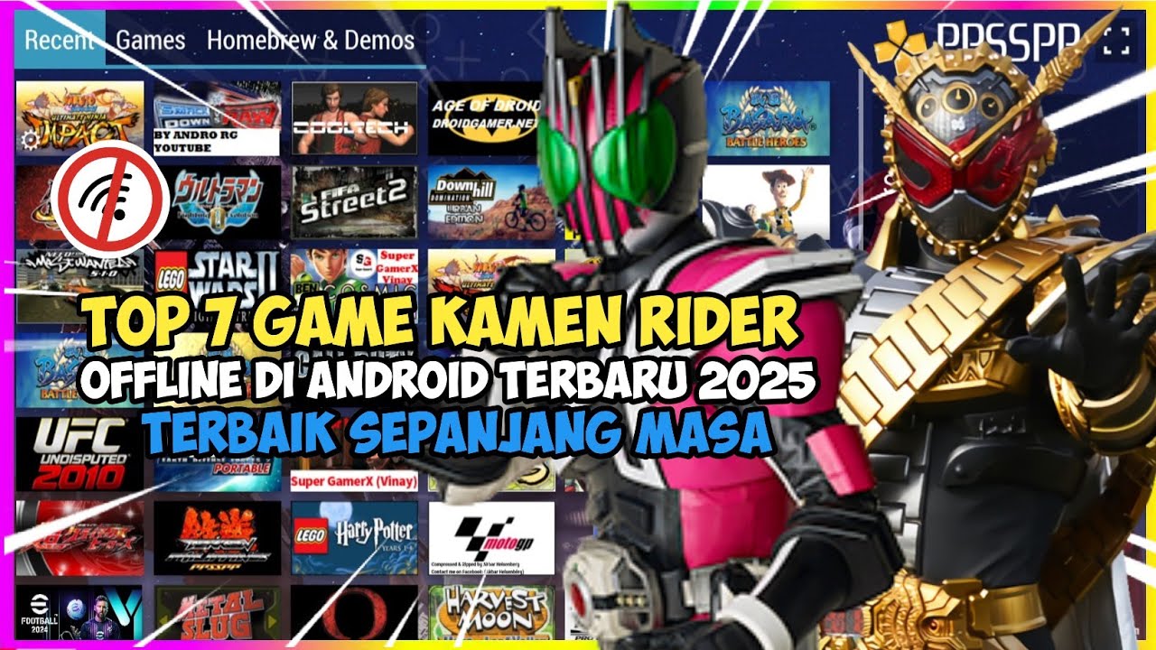 Top 7 Game Kamen Rider Di Android Terbaik Sepanjang Masa | Game Android Terbaik 2025