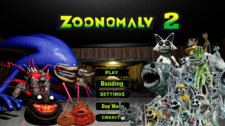 Zoonomaly 2 Full Game Play | The Great War Between Sonic the Hedgehog and the Zoo Monster Army!