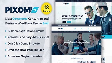 Pixomi - A Modern Consulting and Business WordPress Theme | Themeforest Website Templates and Themes