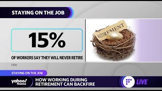 How working during retirement can backfire