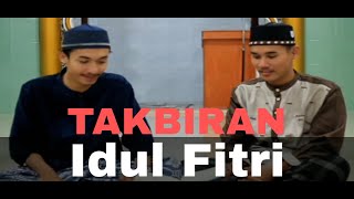 TAKBIRAN BARENG IMAM MUDA MASJID AGUNG AL HIKMAH (USTADZ RAIHAN)