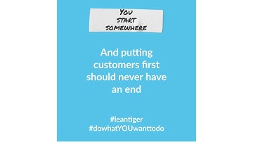 Putting customers first