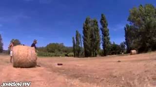 [FPV] Hot Freestyle with straw ball and trees - Vortex 250 Pro - Argeles-sur-mer - France